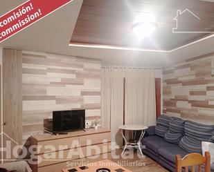 Living room of Flat for sale in  Almería Capital  with Air Conditioner and Terrace