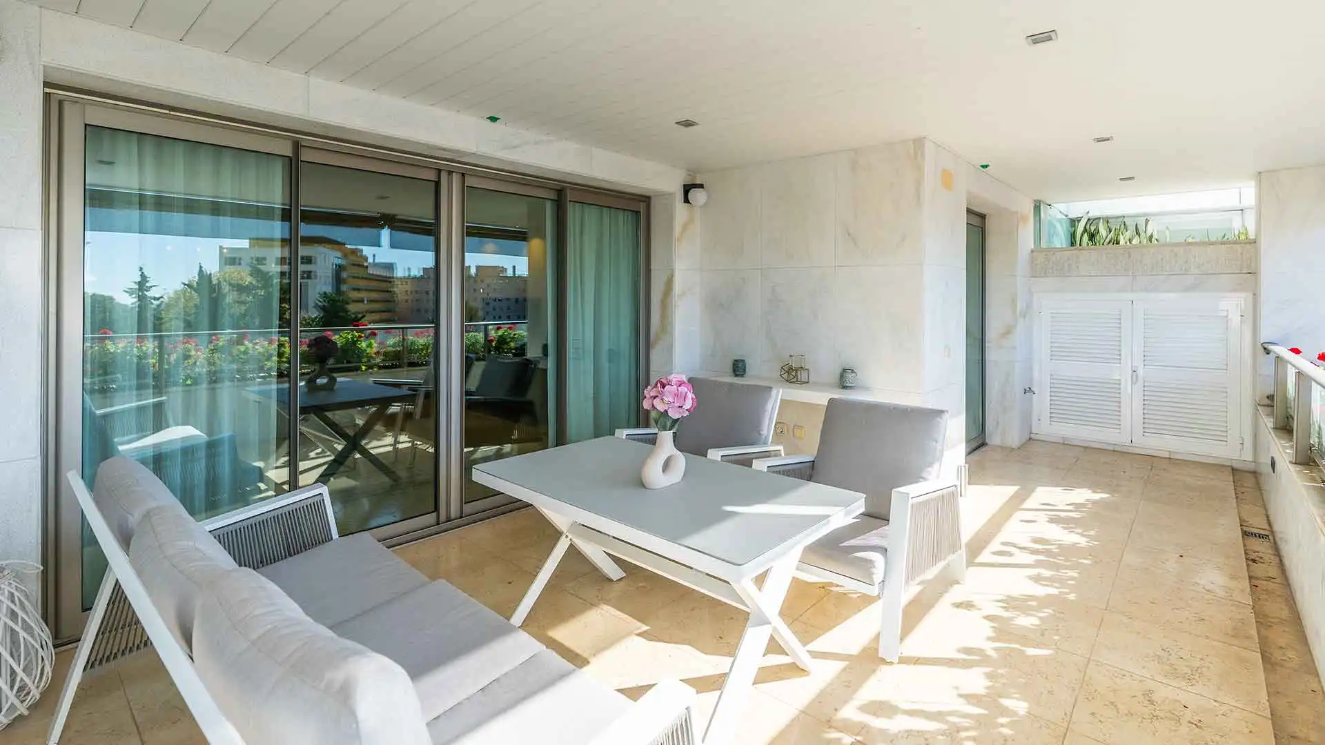 Terraza de Apartamento en venta en Marbella con Aire acondicionado, Terraza y Trastero