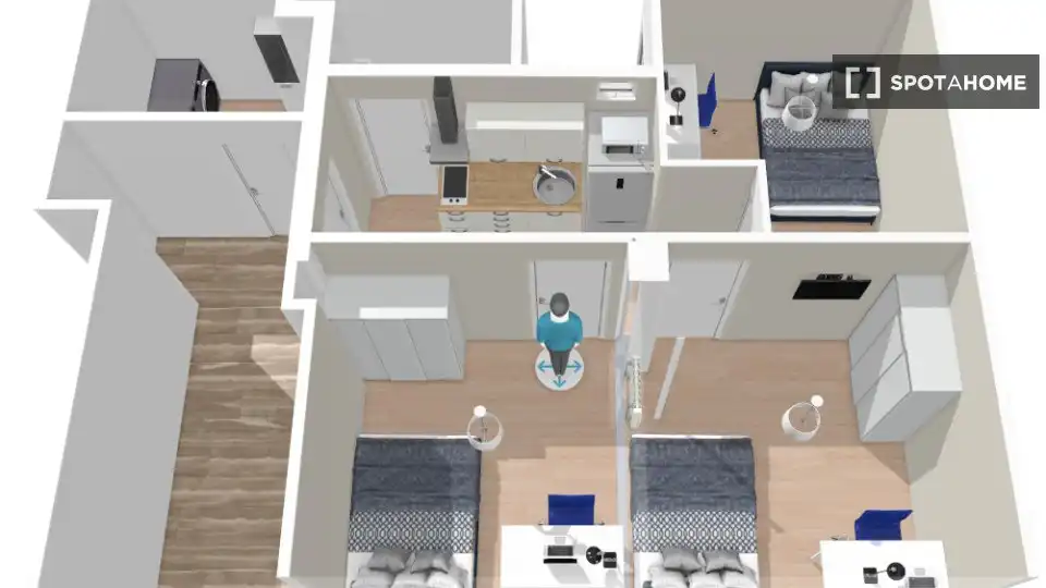 Habitación en Centro - Sagrario