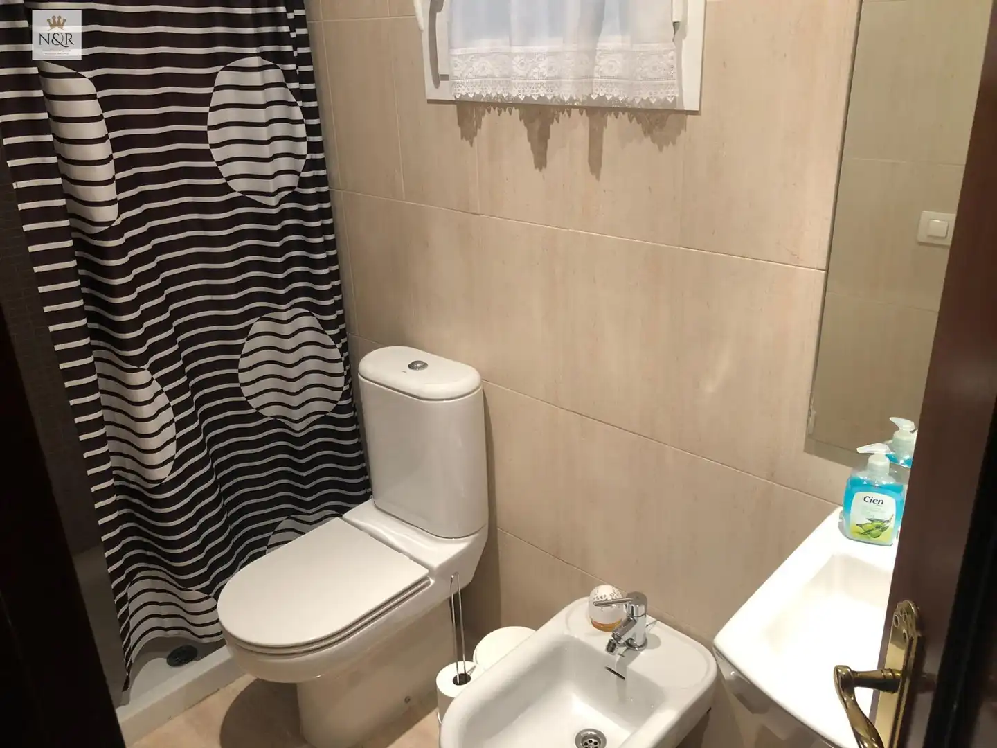 Bany de Casa adosada de lloguer en Alcúdia amb Aire condicionat, Jardí privat i Terrassa