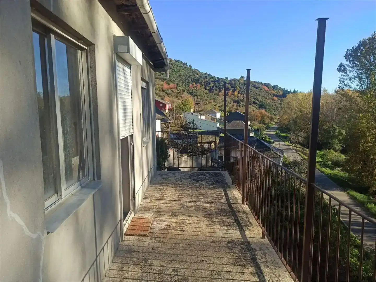 Terrassa de Casa adosada en venda en Rubiá amb Balcó