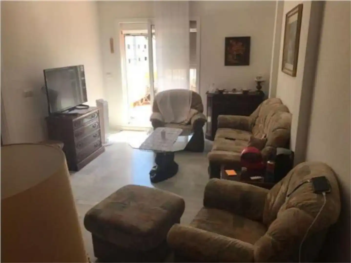 Sala d'estar de Àtic en venda en Roquetas de Mar amb Aire condicionat, Piscina i Balcó