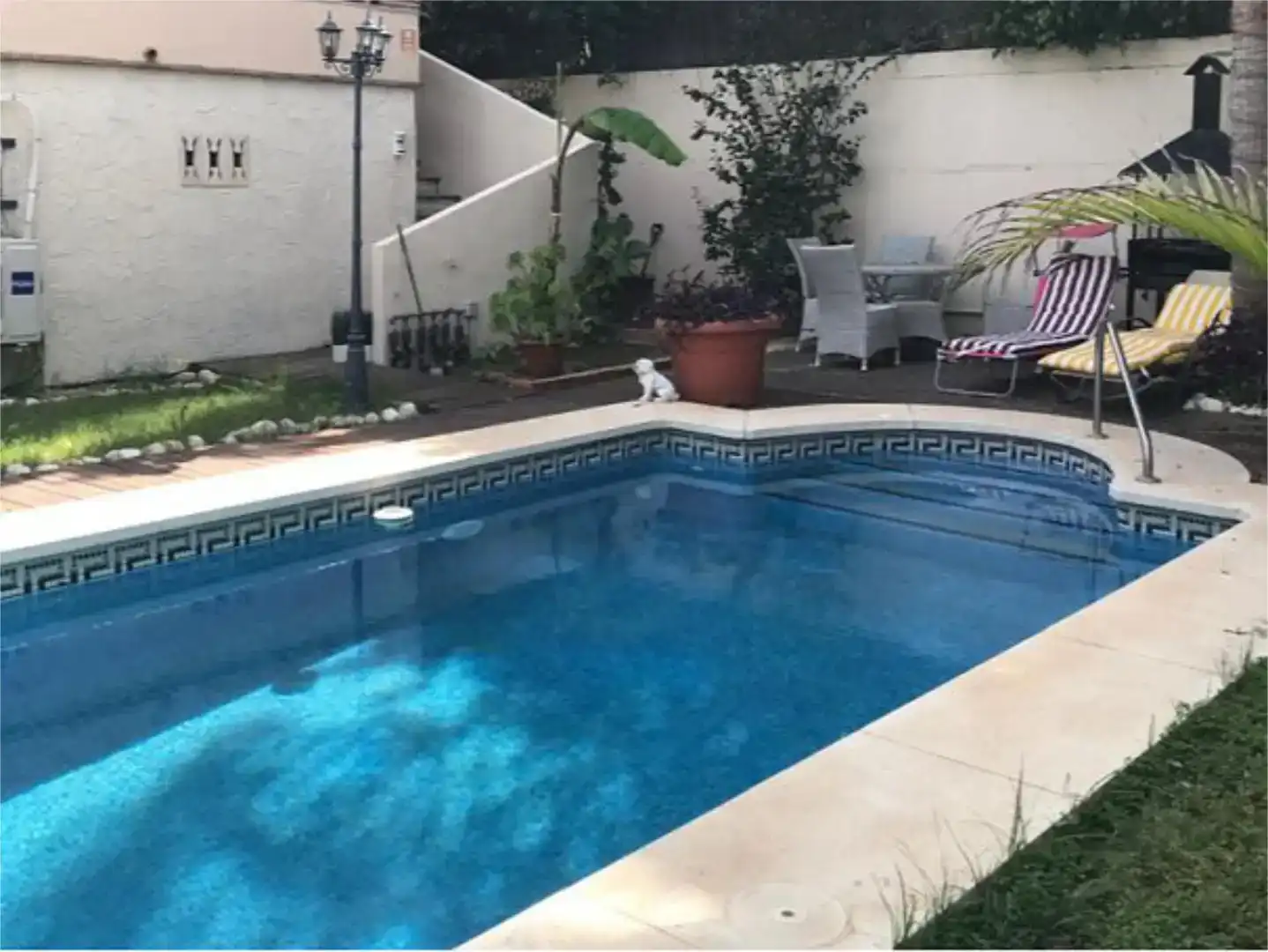 Swimming pool of Houses for share in Mijas  with Air Conditioner, Private garden and Swimming Pool