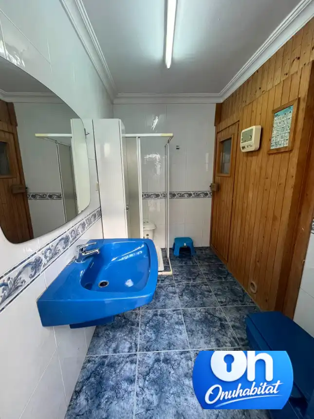Badezimmer von Wohnung zum Verkauf in Valverde del Camino mit Klimaanlage, Abstellraum und Möbliert