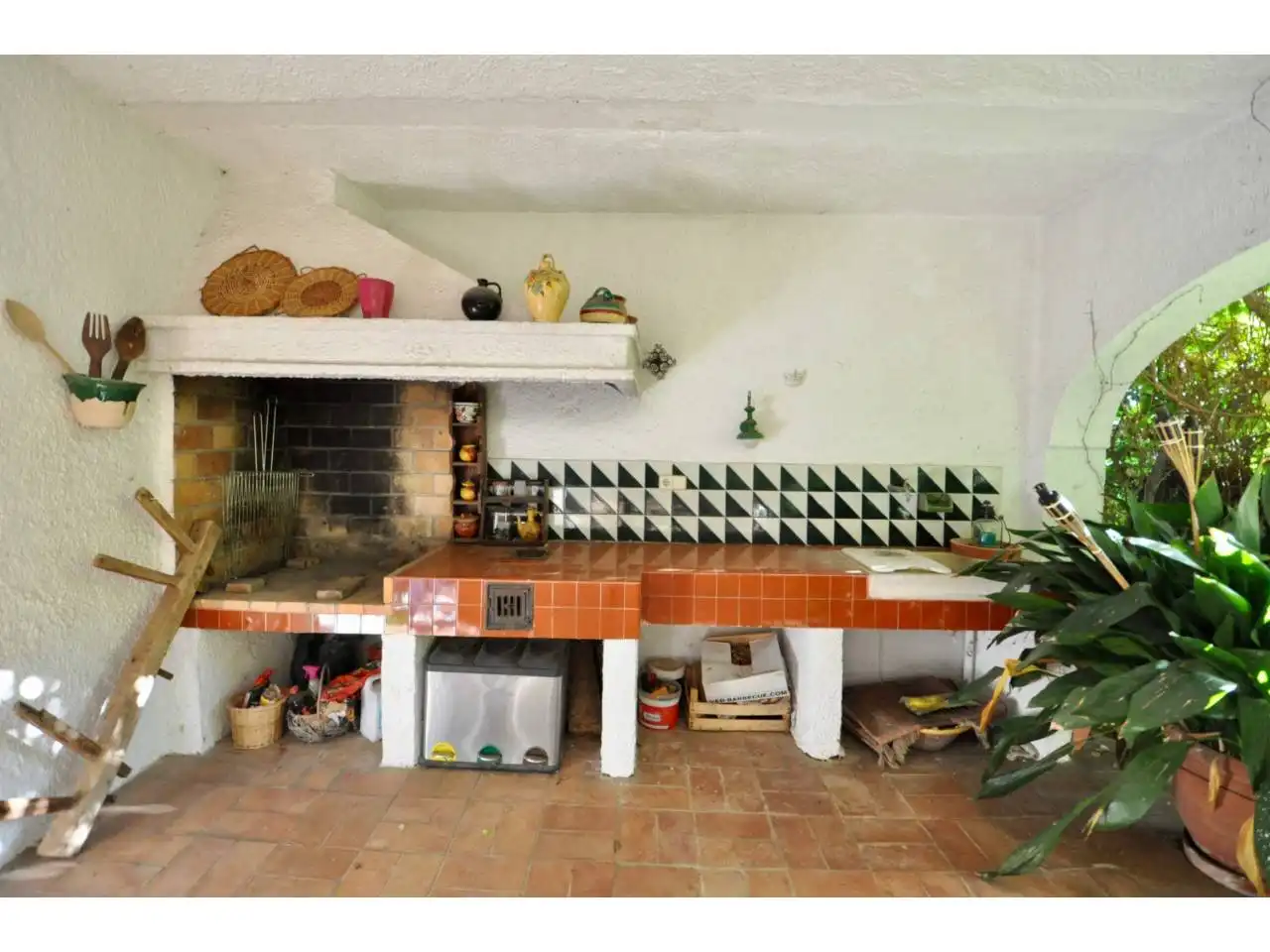 Cocina de Casa o chalet en venta en Lloret de Mar con Calefacción, Jardín privado y Terraza