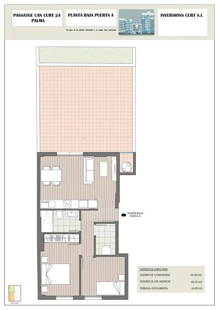 Planta baja en venta en Calle Passatge de Can Curt, Pere Garau