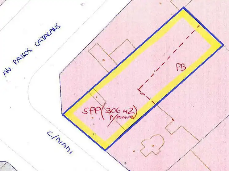 Wohnbaugrundstück zum Verkauf in Carrer de Miami 14, imagen 3