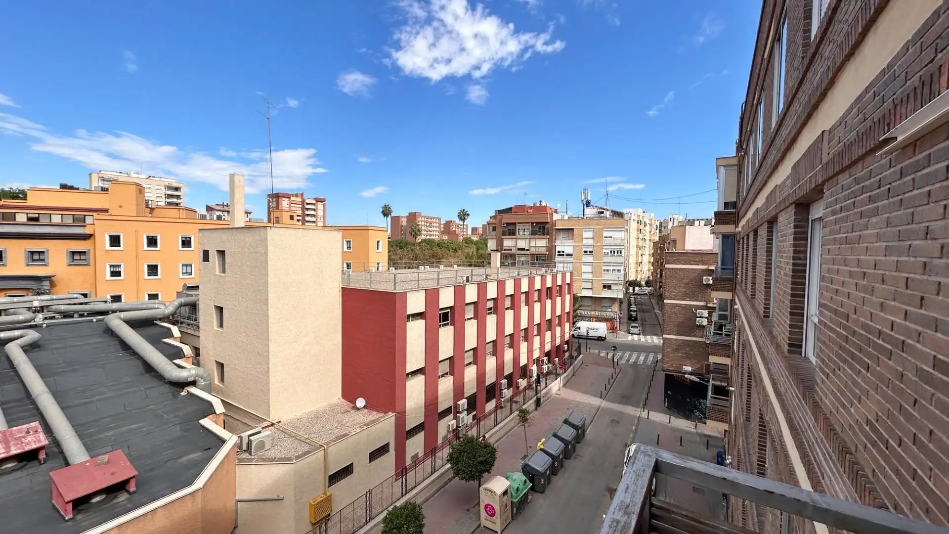 Vista exterior de Piso para compartir en Murcia con Terraza, Amueblado y Balcón