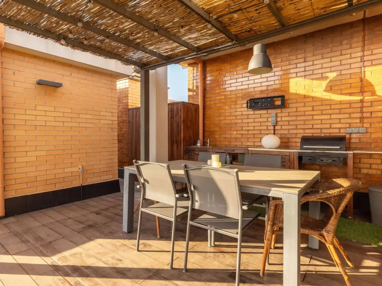 Terrace of Attic for sale in Reus  with Air Conditioner, Heating and Parquet flooring