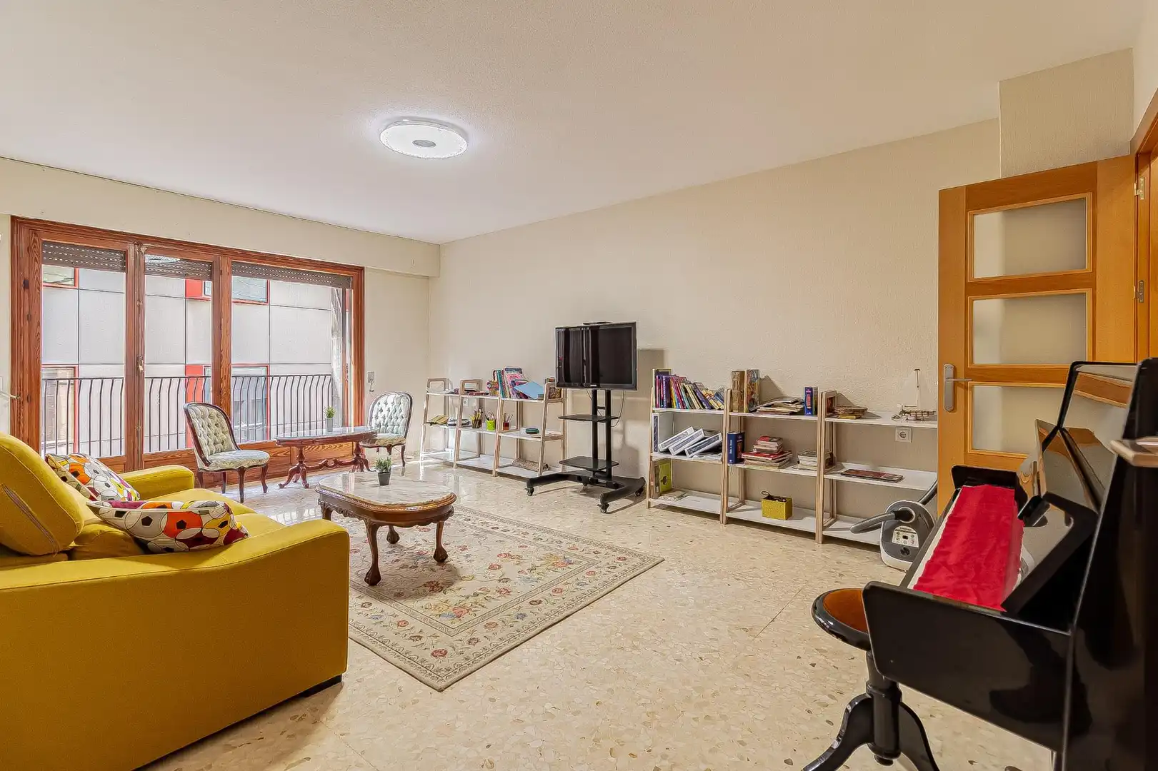Sala de estar de Piso en venta en Cartagena con Aire acondicionado y Balcón