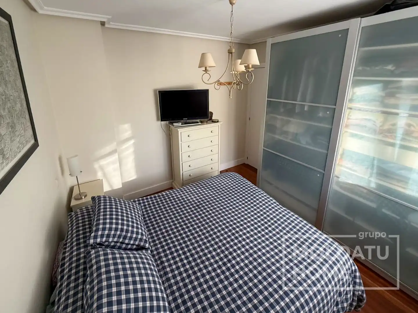 Bedroom of Houses for sale in Abanto y Ciérvana-Abanto Zierbena  with Heating, Private garden and Terrace