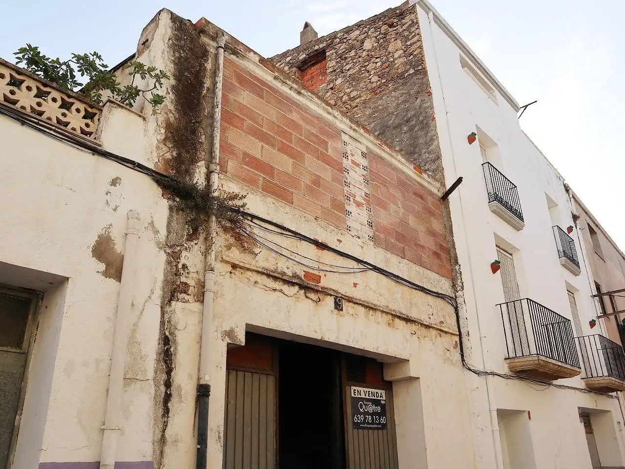 Casa amb jardí en venda a calle Comerç 9