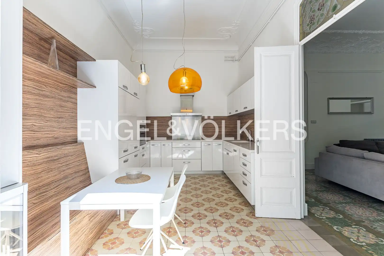 Cuina de Apartament en venda en Vilafranca del Penedès amb Calefacció, Moblat i Balcó