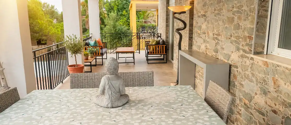 Terraza de Casa o chalet de alquiler en Picassent con Aire acondicionado, Calefacción y Jardín privado