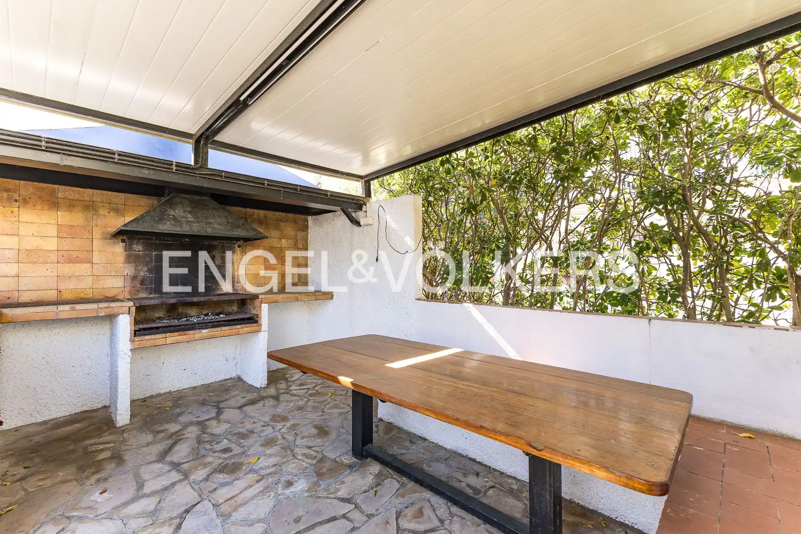 Terrasse von Wohnung zur Miete in Cubelles mit Klimaanlage, Heizung und Privatgarten