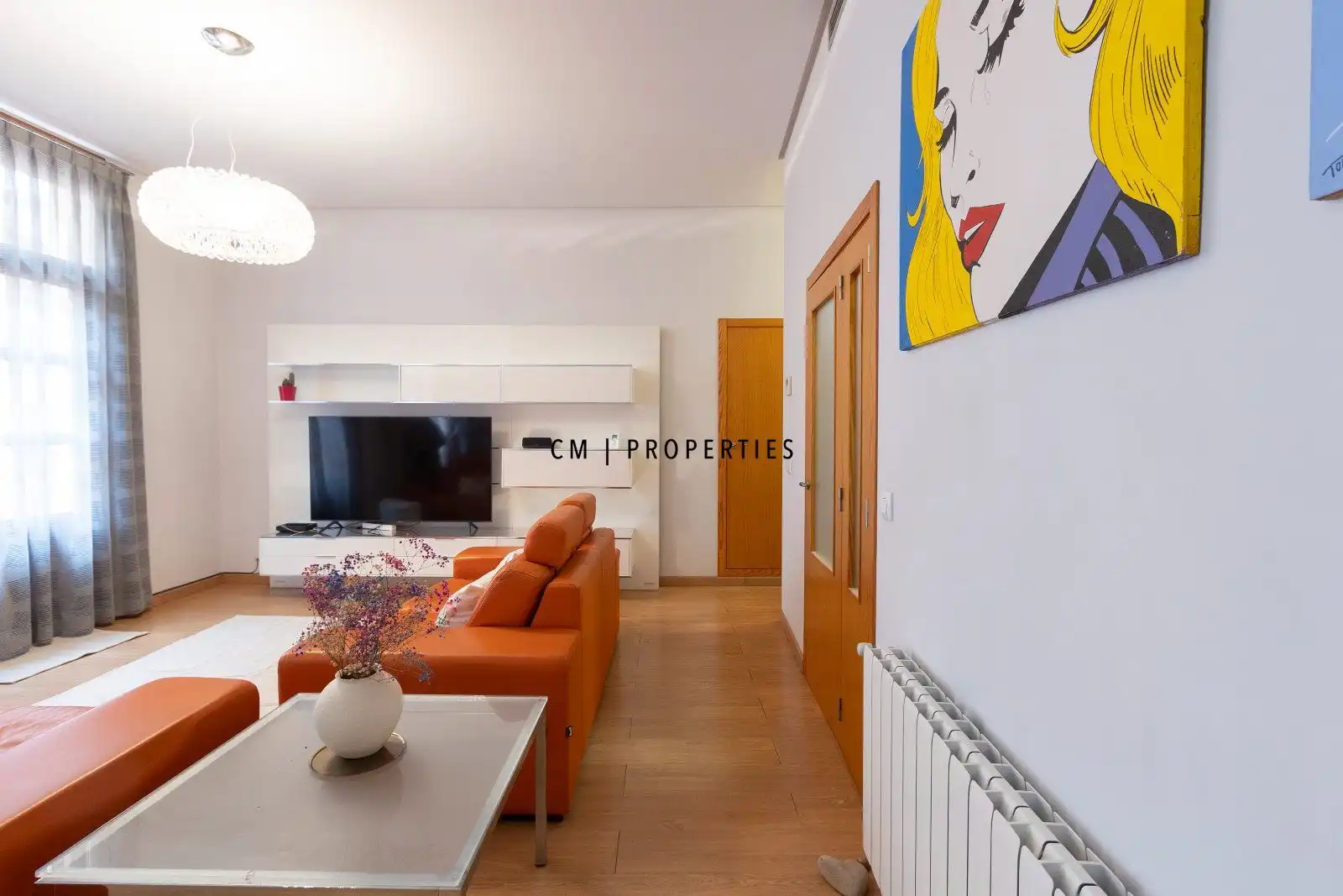 Living room of Flat for rent in Ciutat Vella 