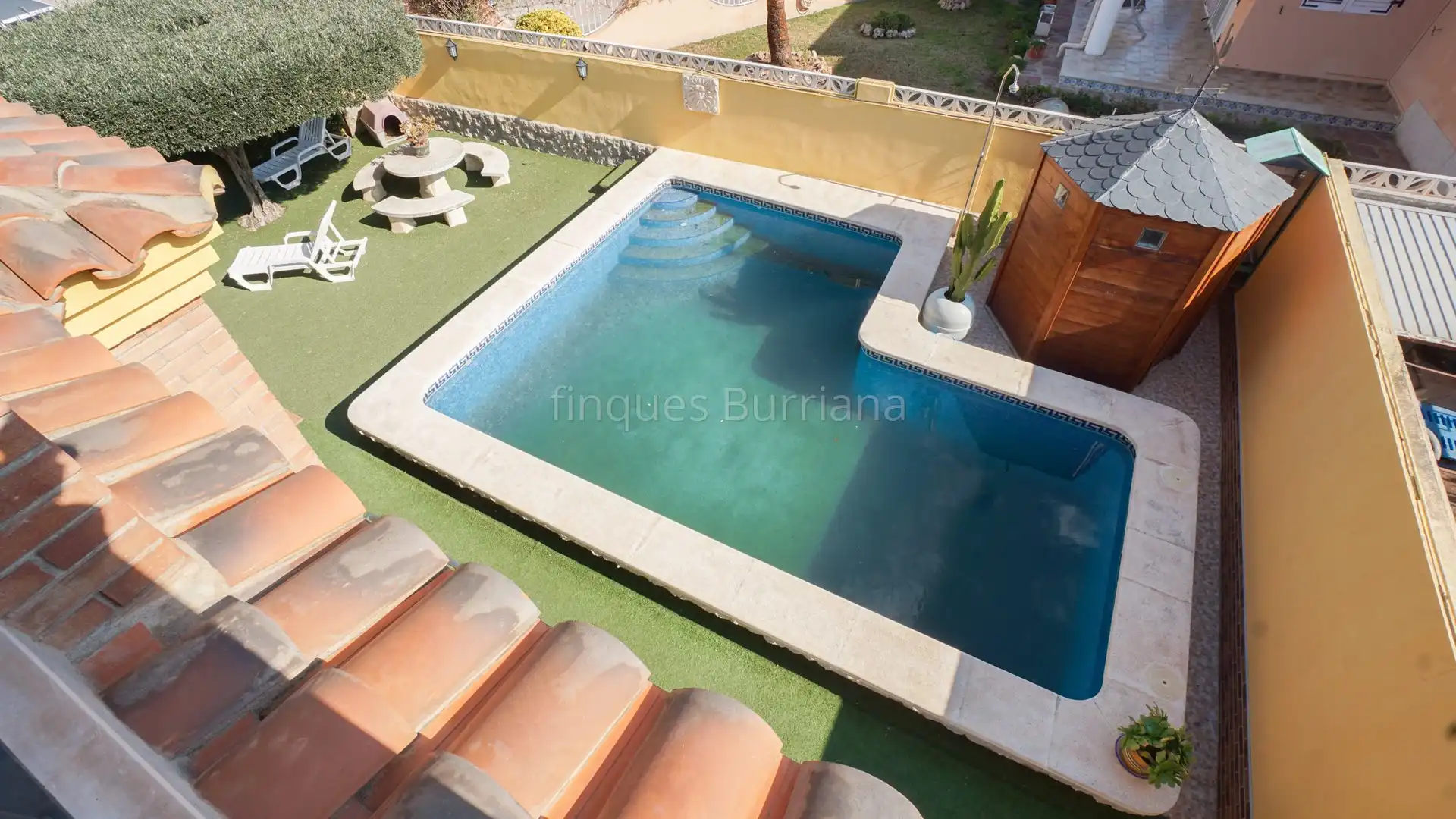Piscina de Casa o xalet en venda en Burriana / Borriana
