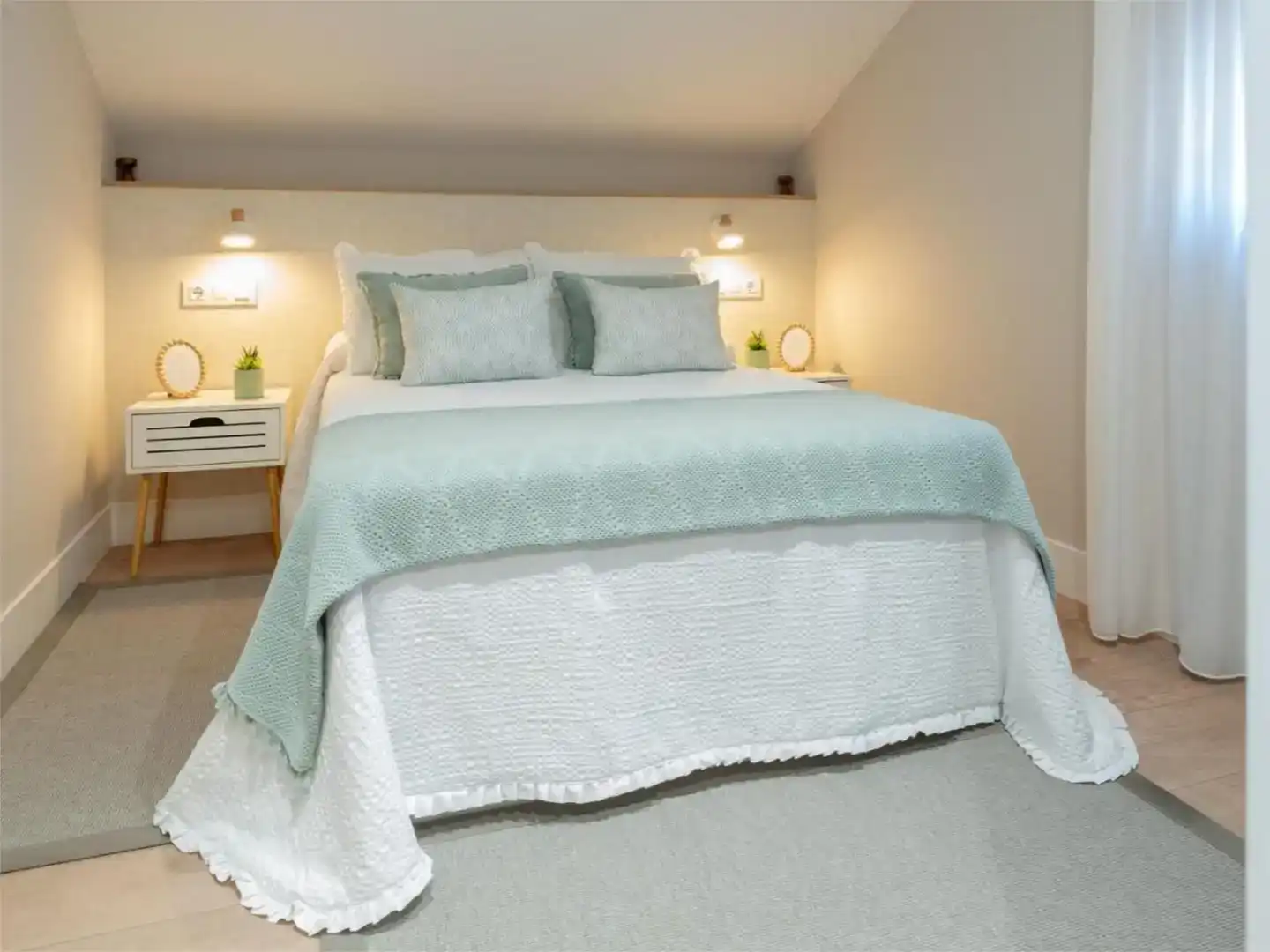 Habitación de Casa o chalet de alquiler en Vilagarcía de Arousa con Aire acondicionado, Jardín privado y Amueblado