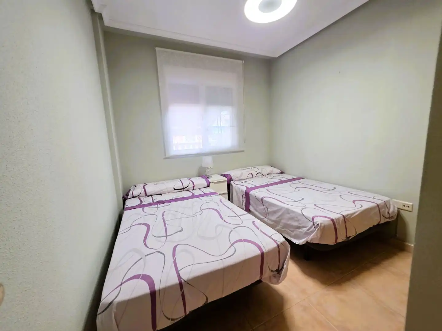 Schlafzimmer von Einfamilien-Reihenhaus zum Verkauf in Santa Pola mit Klimaanlage, Terrasse und Möbliert