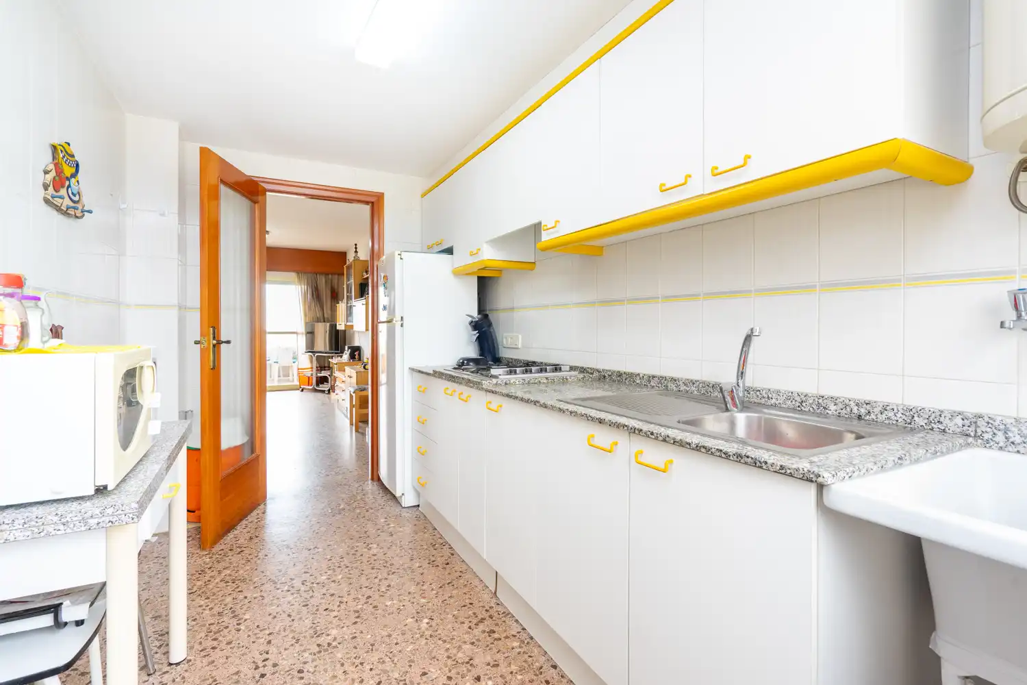 Cocina de Piso en venta en Gandia con Terraza y Piscina comunitaria