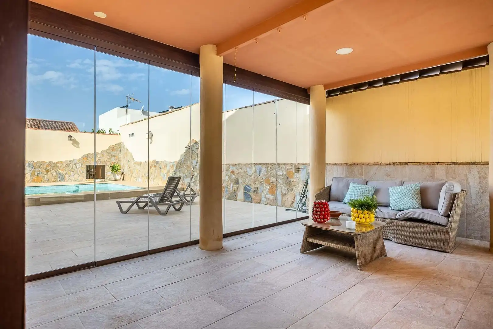 Terraza de Casa o chalet en venta en Montequinto con Aire acondicionado, Jardín privado y Terraza