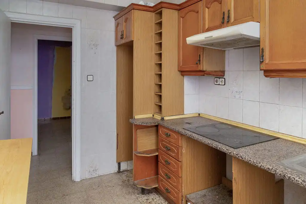 Küche von Wohnung zum Verkauf in Gallur mit Balkon
