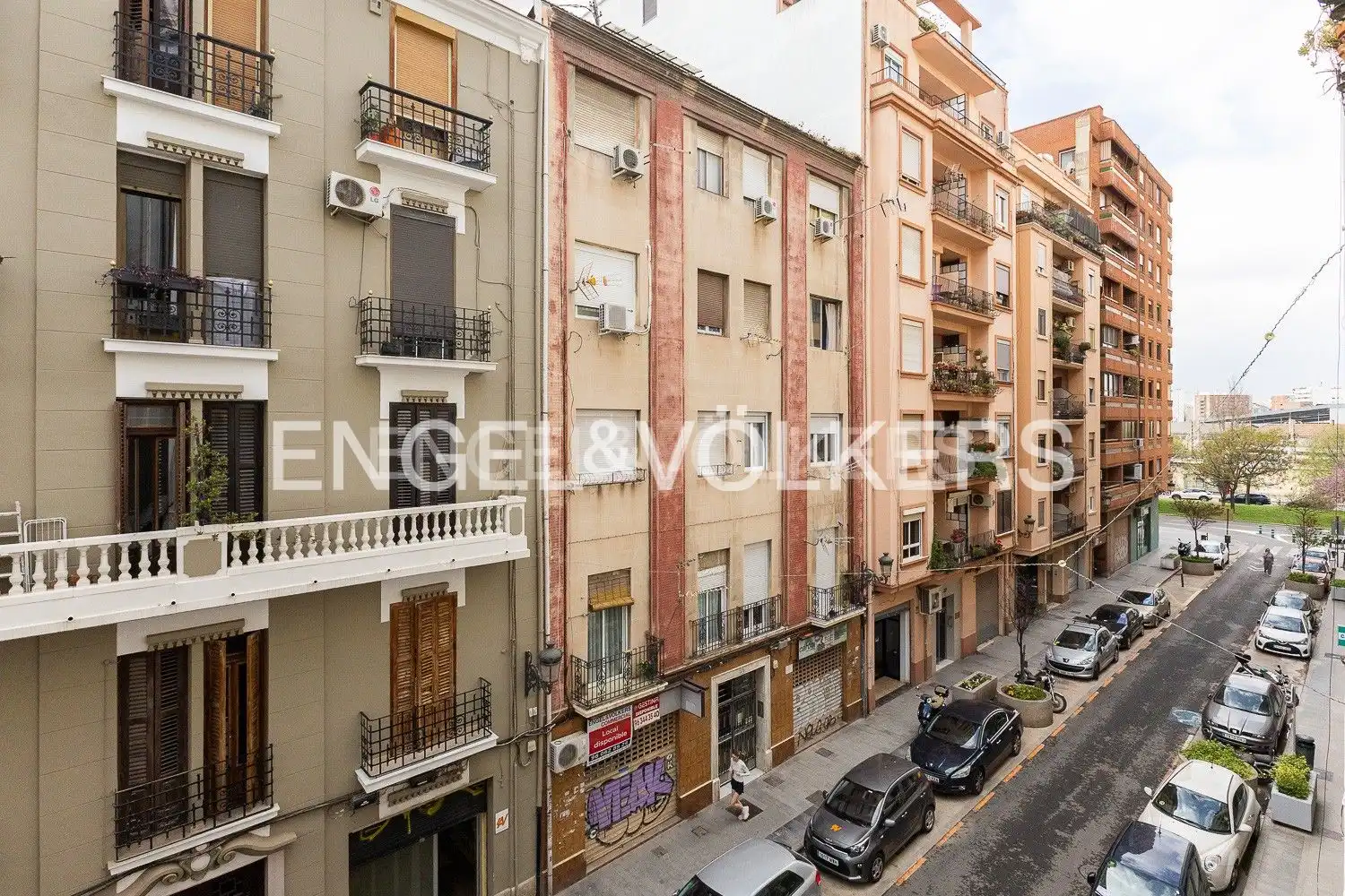 Vista exterior de Pis de lloguer en Valencia amb Aire condicionat, Calefacció i Parquet
