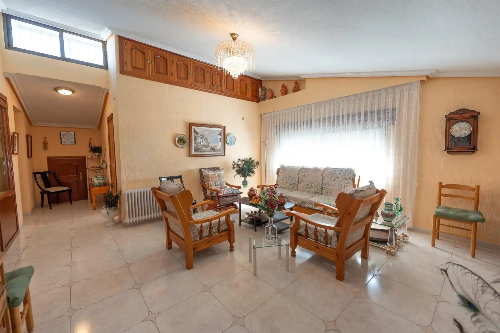Sala d'estar de Finca rústica en venda en Carranque amb Aire condicionat, Calefacció i Jardí privat