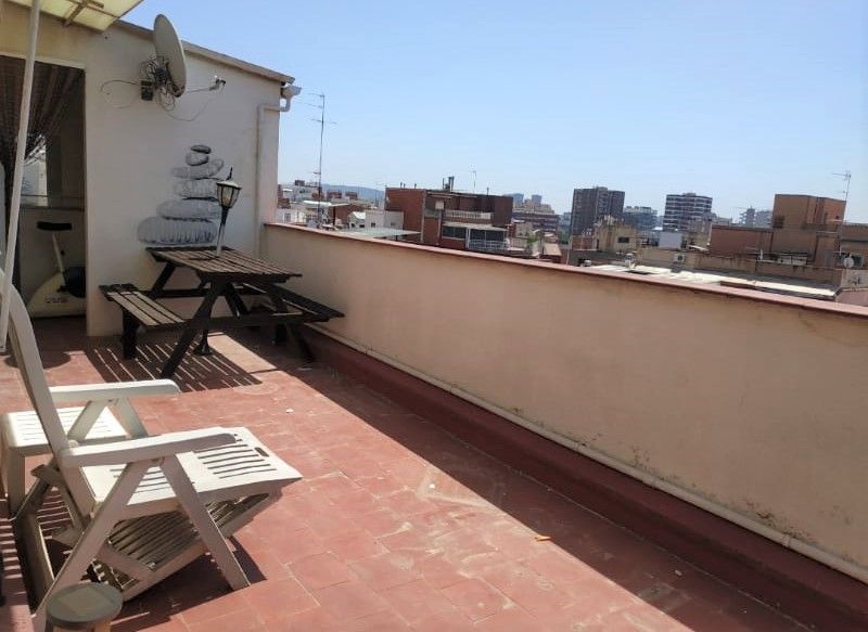 Terrace of Attic for sale in L'Hospitalet de Llobregat  with Terrace and Storage room