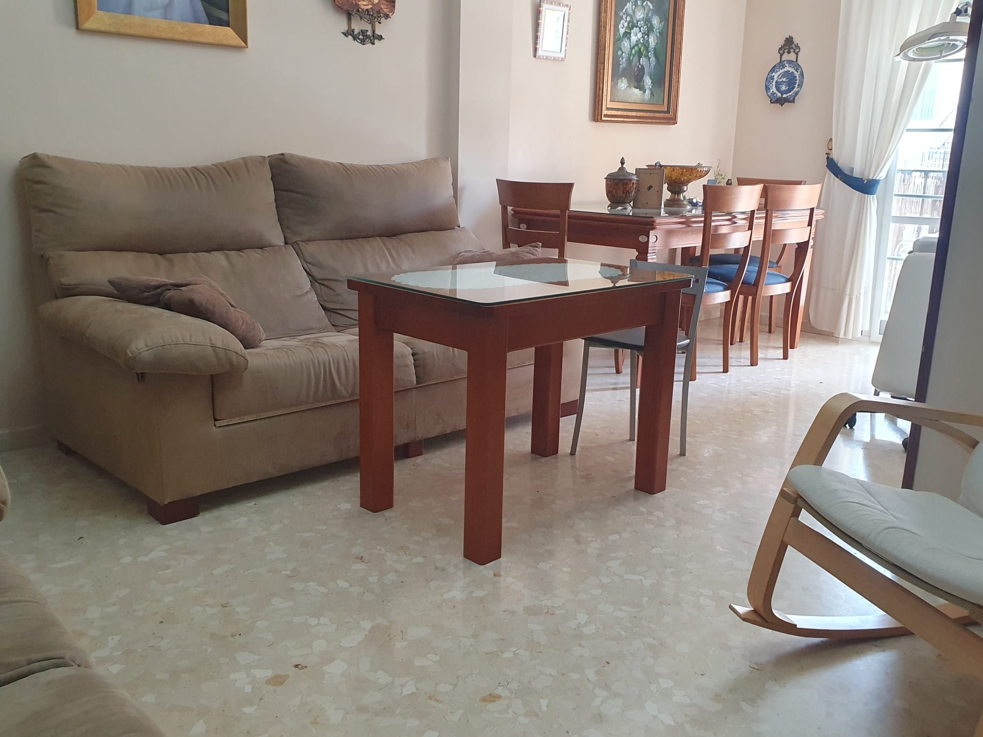 Dining room of Flat to rent in Cártama  with Air Conditioner, Terrace and Furnished