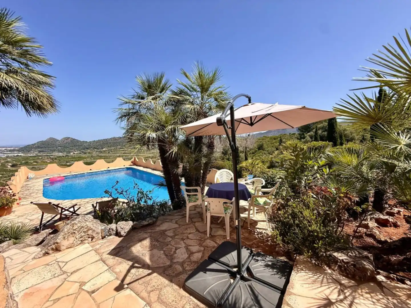 Terrasse von Haus oder Chalet zum Verkauf in Pedreguer mit Klimaanlage, Heizung und Privatgarten