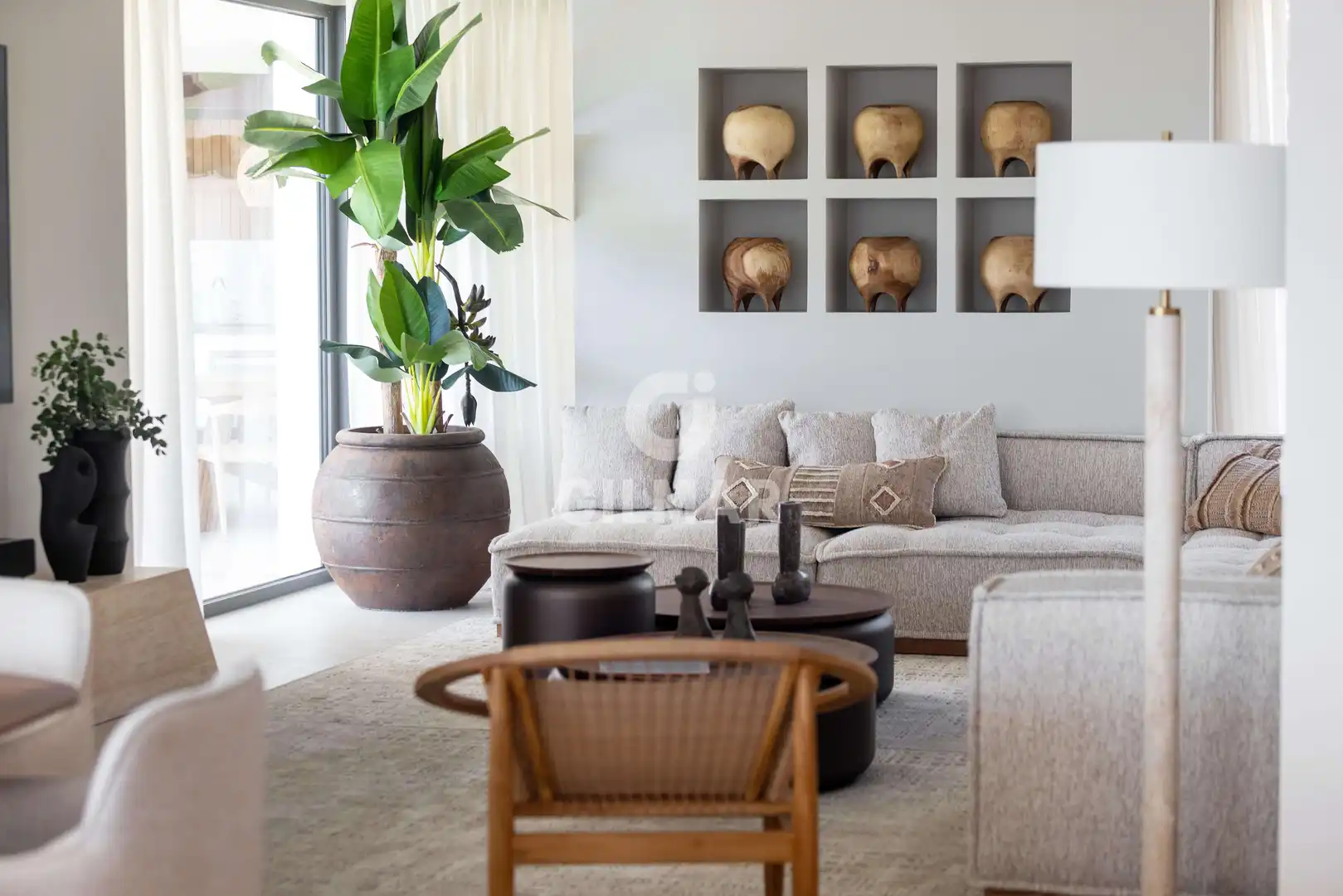 Living room of Houses for sale in Benalmádena  with Heating, Private garden and Swimming Pool
