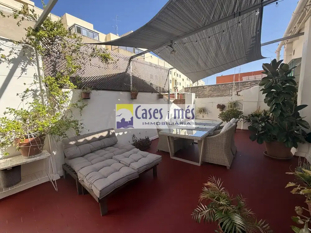 Terrasse von Country house zum Verkauf in La Pobla de Farnals mit Klimaanlage, Terrasse und Abstellraum