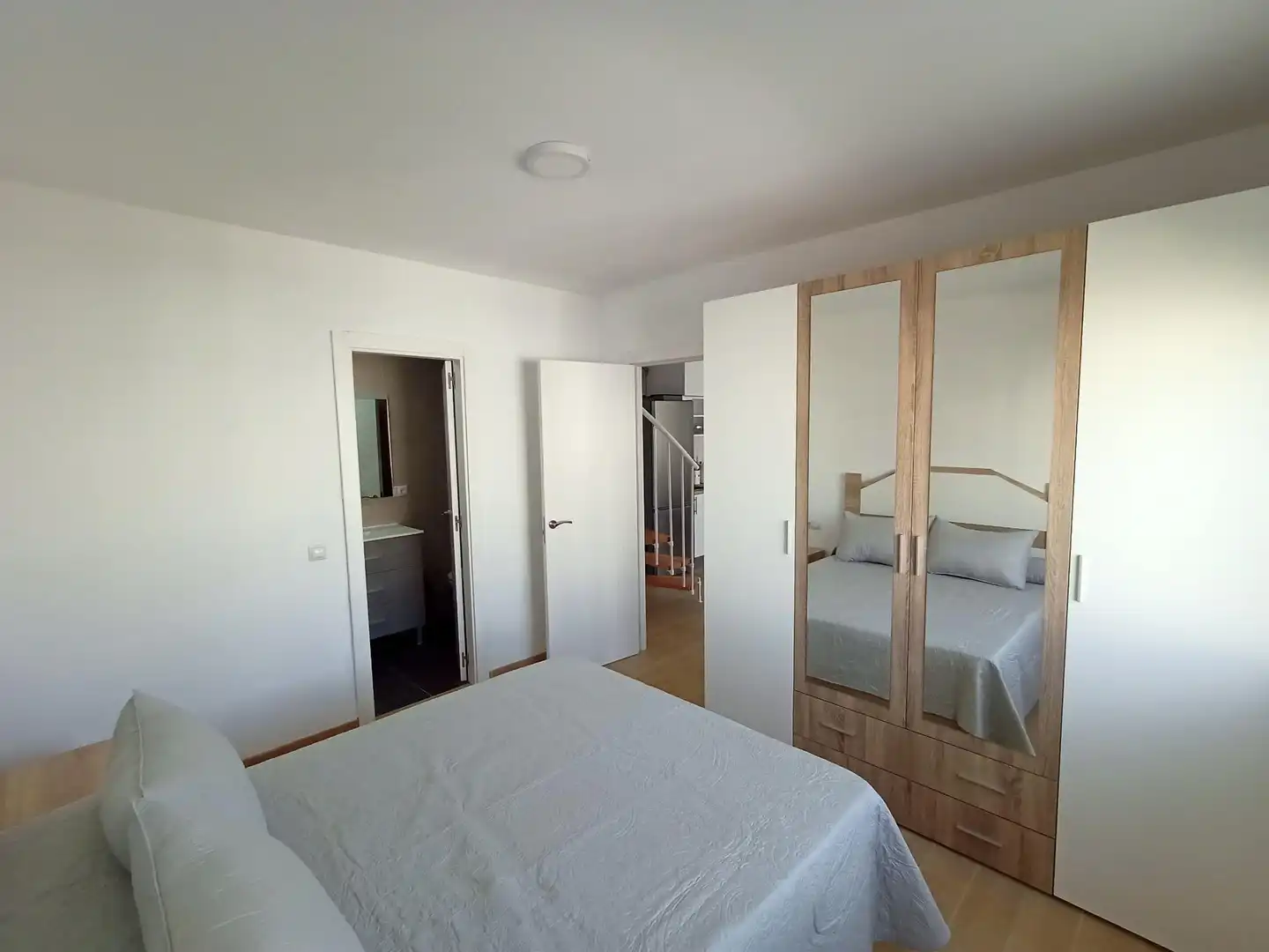 Bedroom of Flat for rent in Balanegra  with Community pool