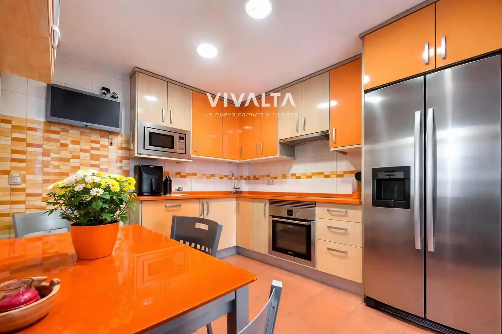 Cocina de Piso en venta en Madrid con Aire acondicionado, Calefacción y Terraza