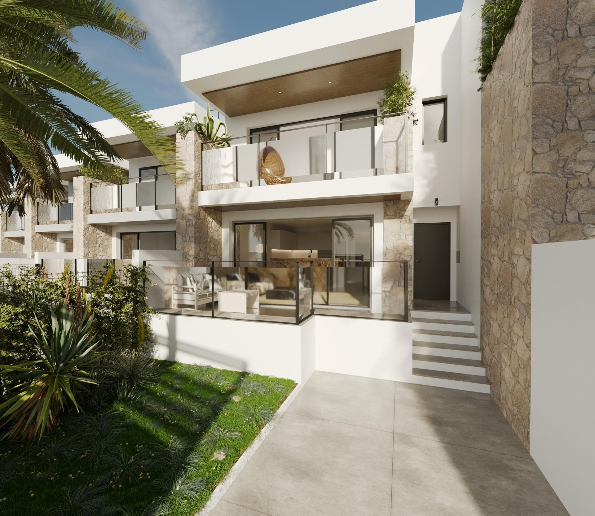 Terrace of House or chalet for sale in Monforte del Cid  with Air Conditioner, Heating and Terrace