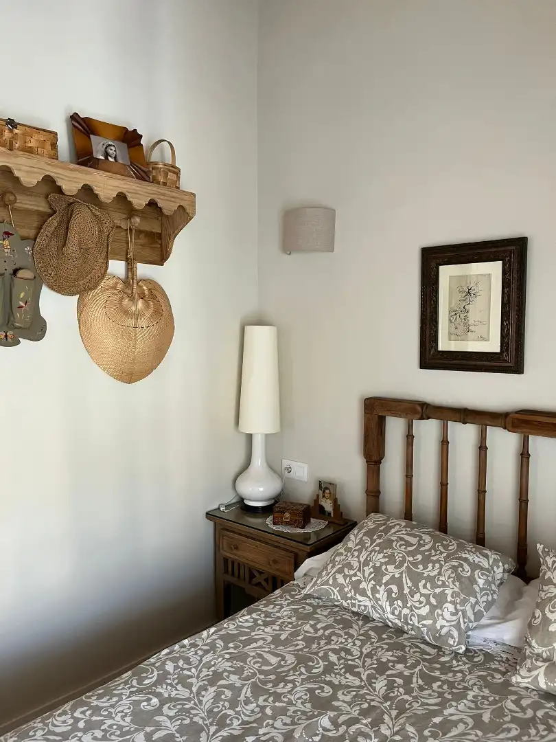 Schlafzimmer von Einfamilien-Reihenhaus zum Verkauf in Piedrahíta mit Heizung, Möbliert und Ofen