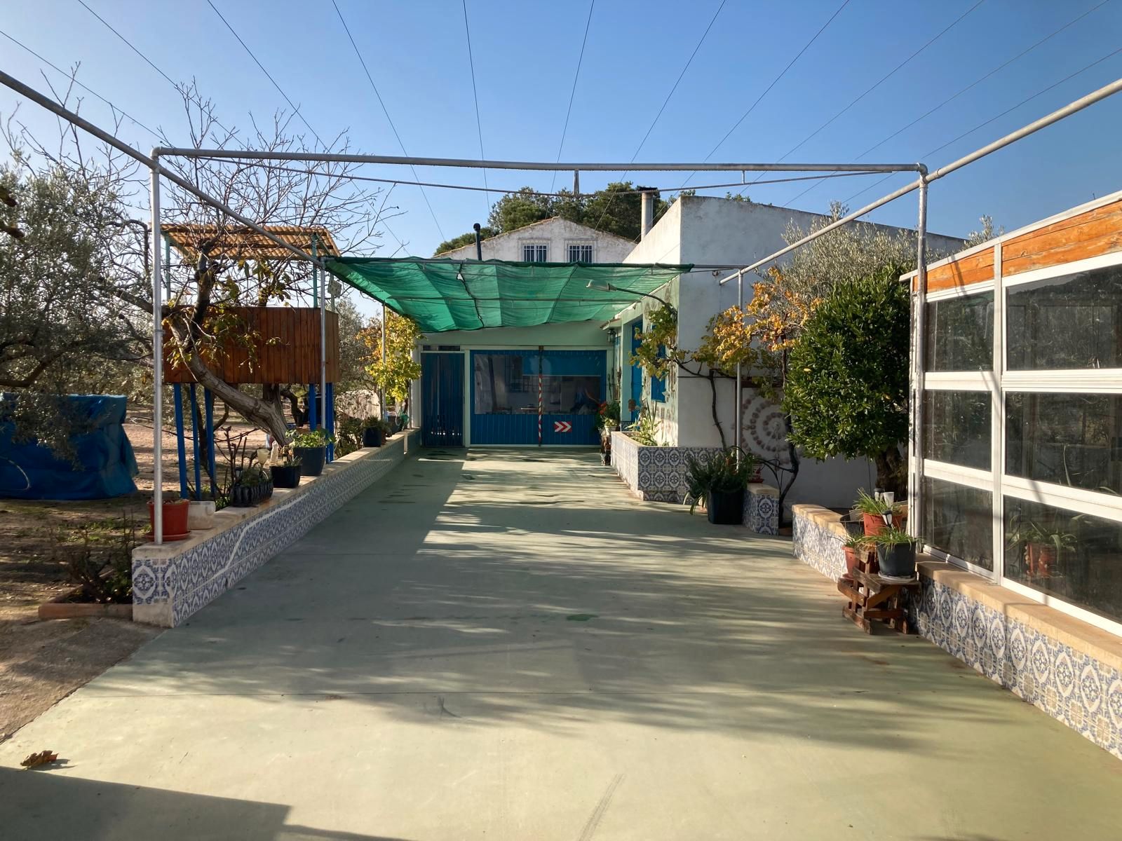 Exterior view of House or chalet for sale in Villena  with Air Conditioner, Private garden and Terrace