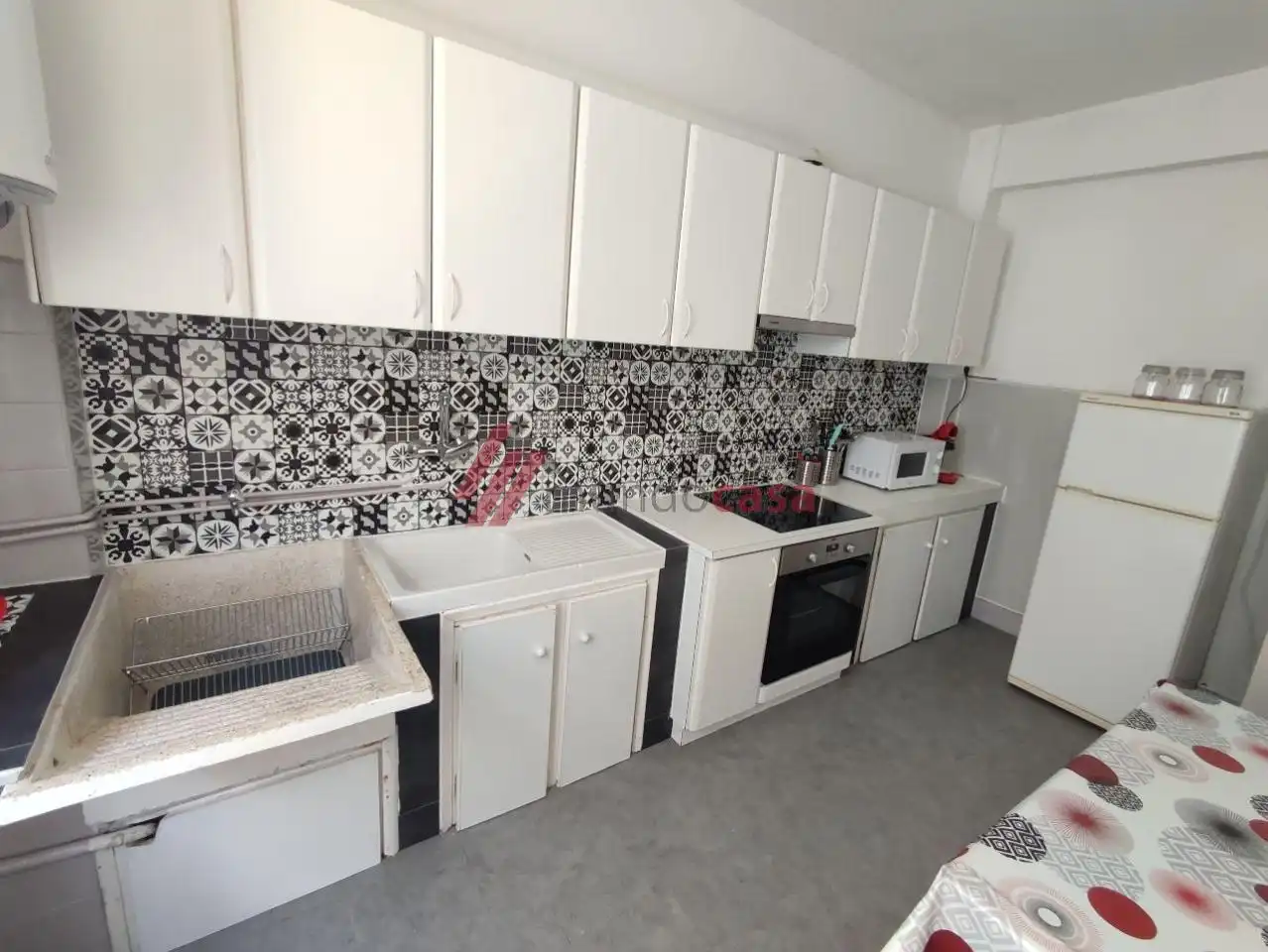 Kitchen of Flat for rent in Ferrol  with Heating and Furnished