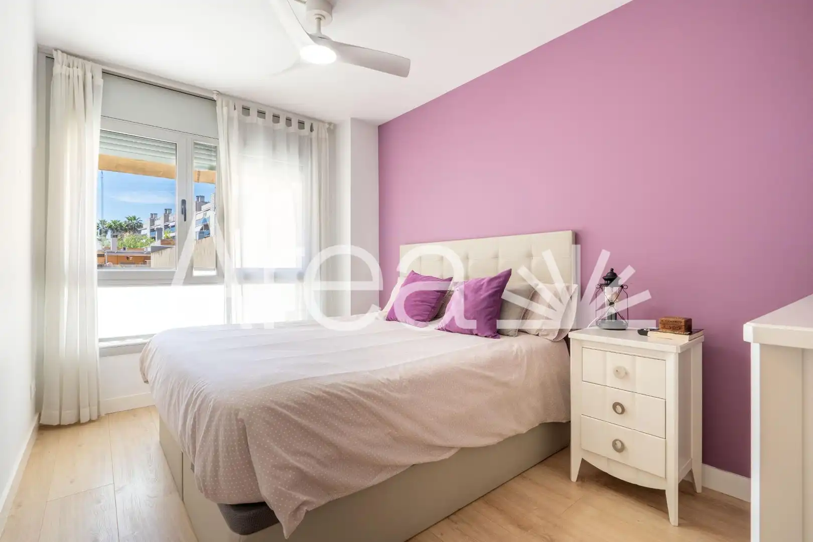 Bedroom of Flat for sale in Mataró  with Air Conditioner, Heating and Terrace