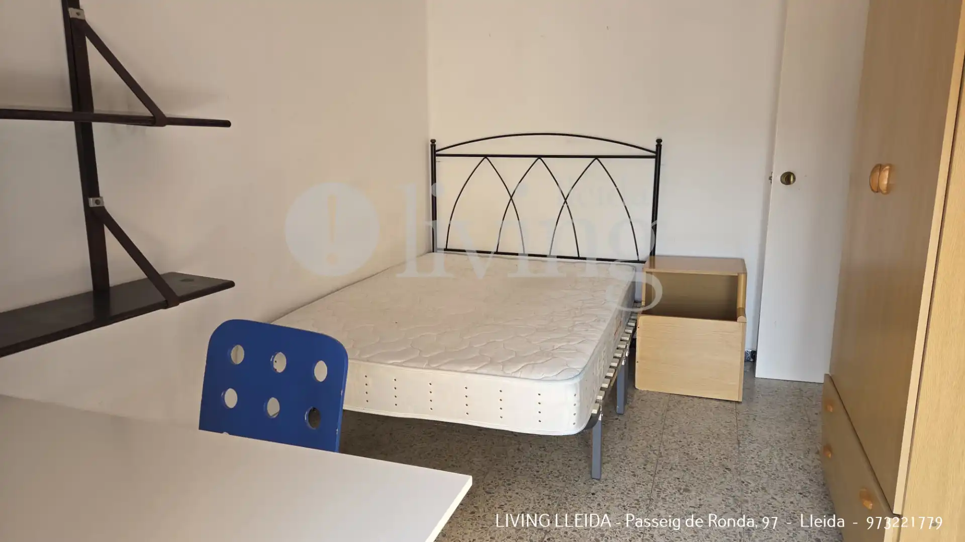 Bedroom of Flat for rent in Lleida  with Heating, Parquet flooring and Furnished