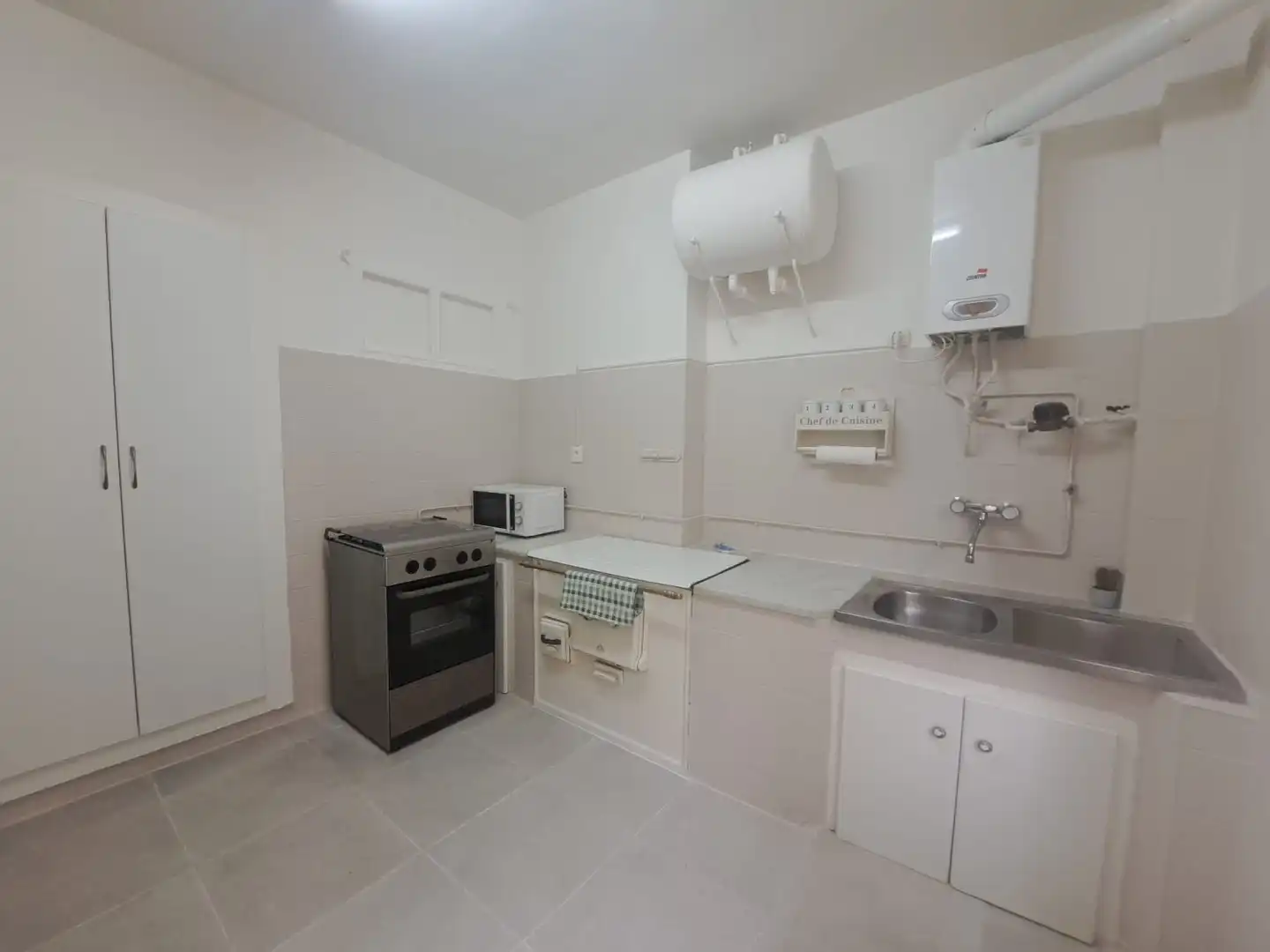 Kitchen of Flat for sale in Gijón   with Balcony