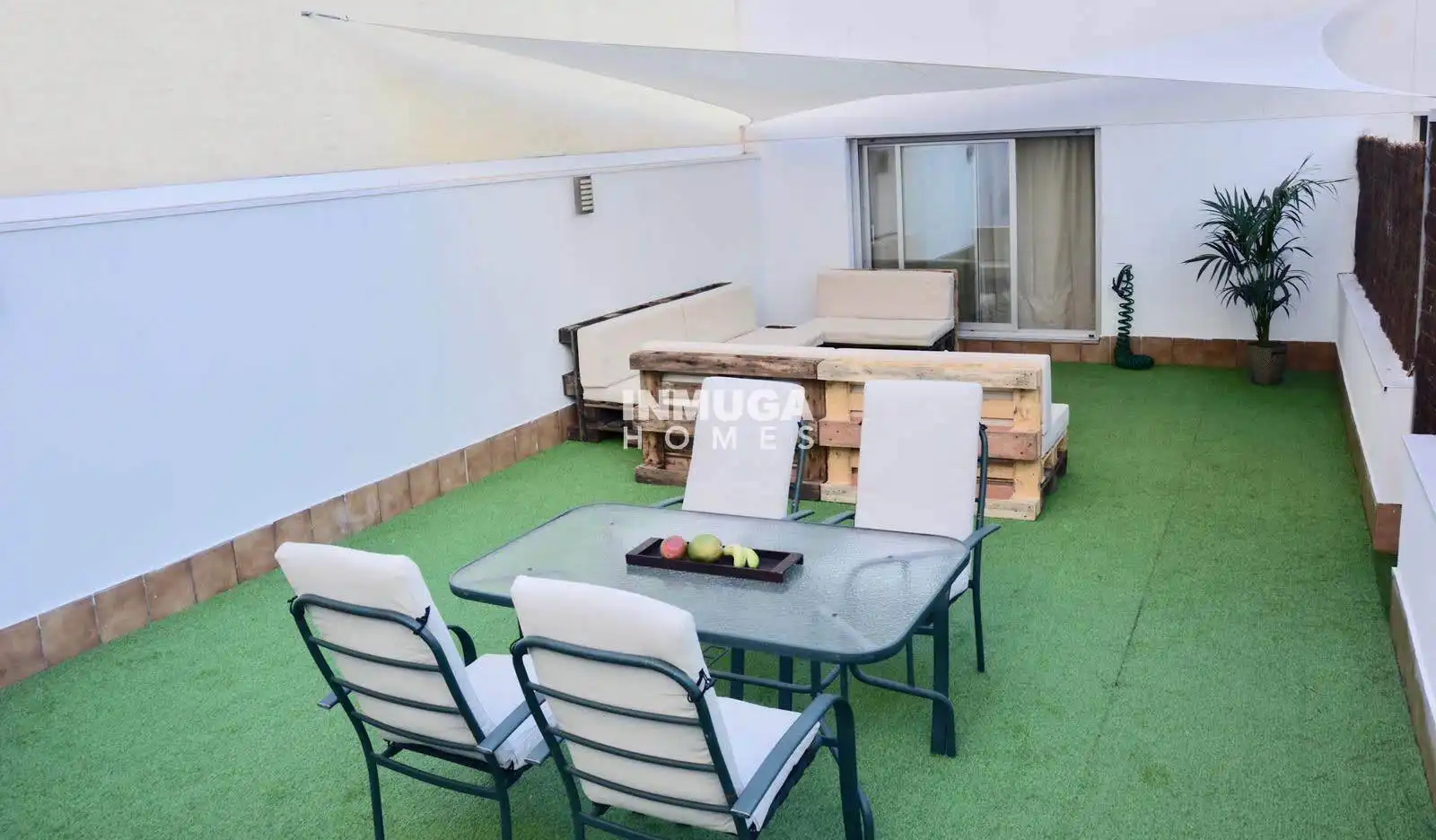 Terrace of Duplex for sale in  Madrid Capital  with Air Conditioner, Terrace and Furnished