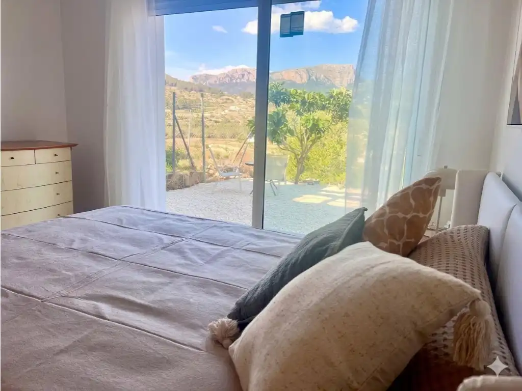 Bedroom of Detached homes for sale in Calpe / Calp  with Private garden, Terrace and Swimming Pool