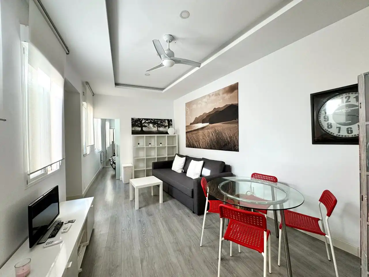 Sala de estar de Apartamento en venta en Madrid con Aire acondicionado