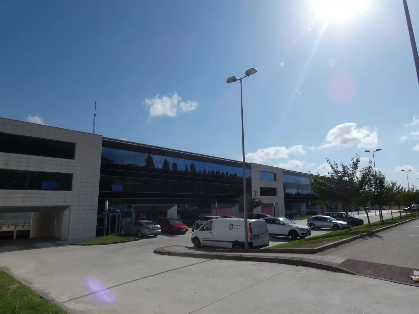 Vista exterior de Garatge en venda en Ansoáin / Antsoain amb Alarma