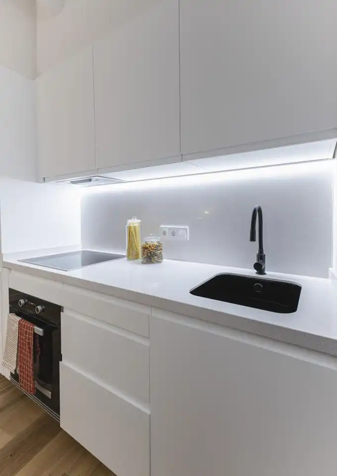 Cocina de Piso en venta en  Palma de Mallorca con Aire acondicionado, Terraza y Amueblado