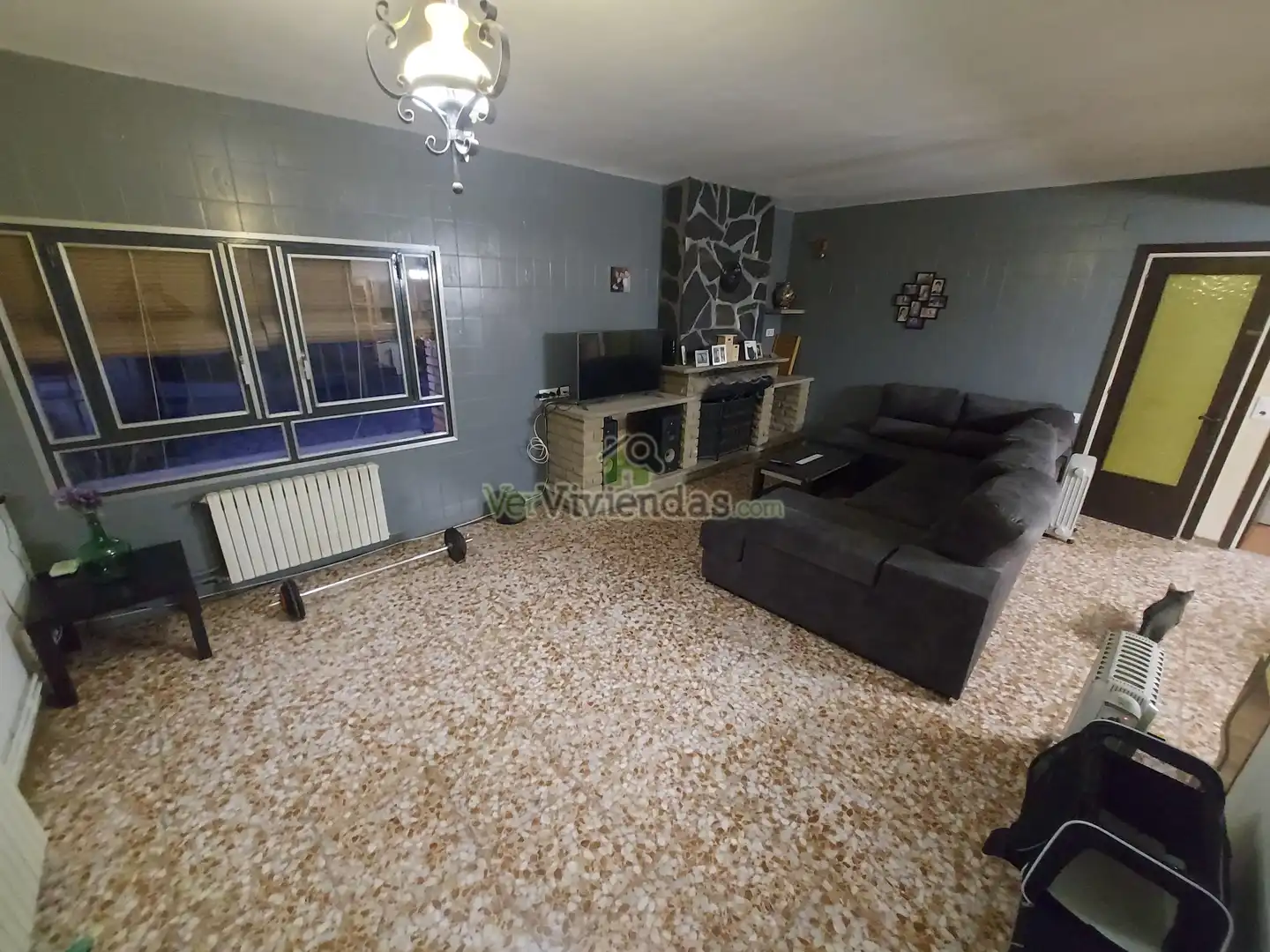 Sala de estar de Casa o chalet en venta en Olesa de Montserrat con Calefacción, Jardín privado y Terraza
