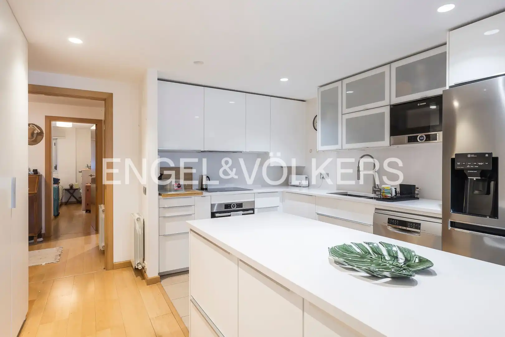 Kitchen of Flat for sale in Barcelona  with Air Conditioner, Heating and Parquet flooring