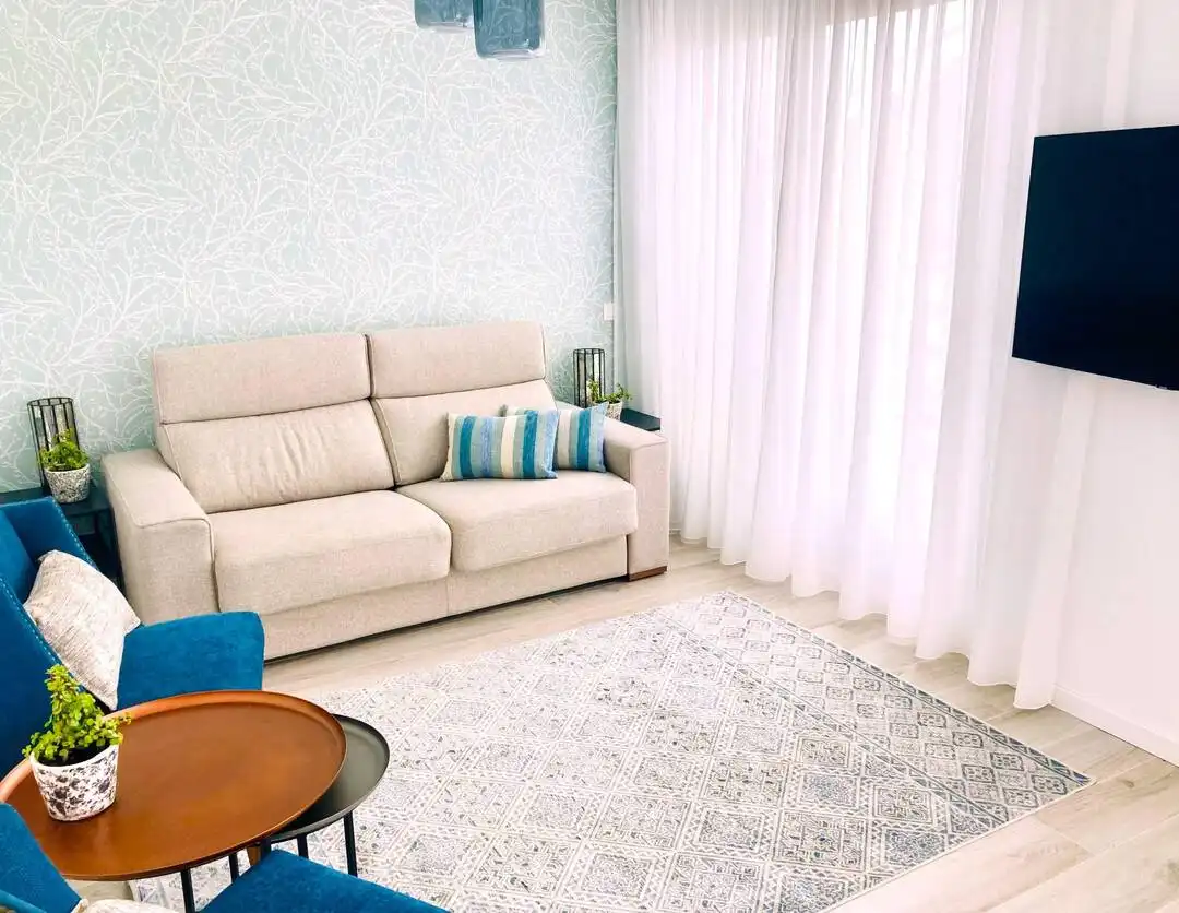 Living room of Attic for rent in Estepona  with Air Conditioner, Heating and Private garden